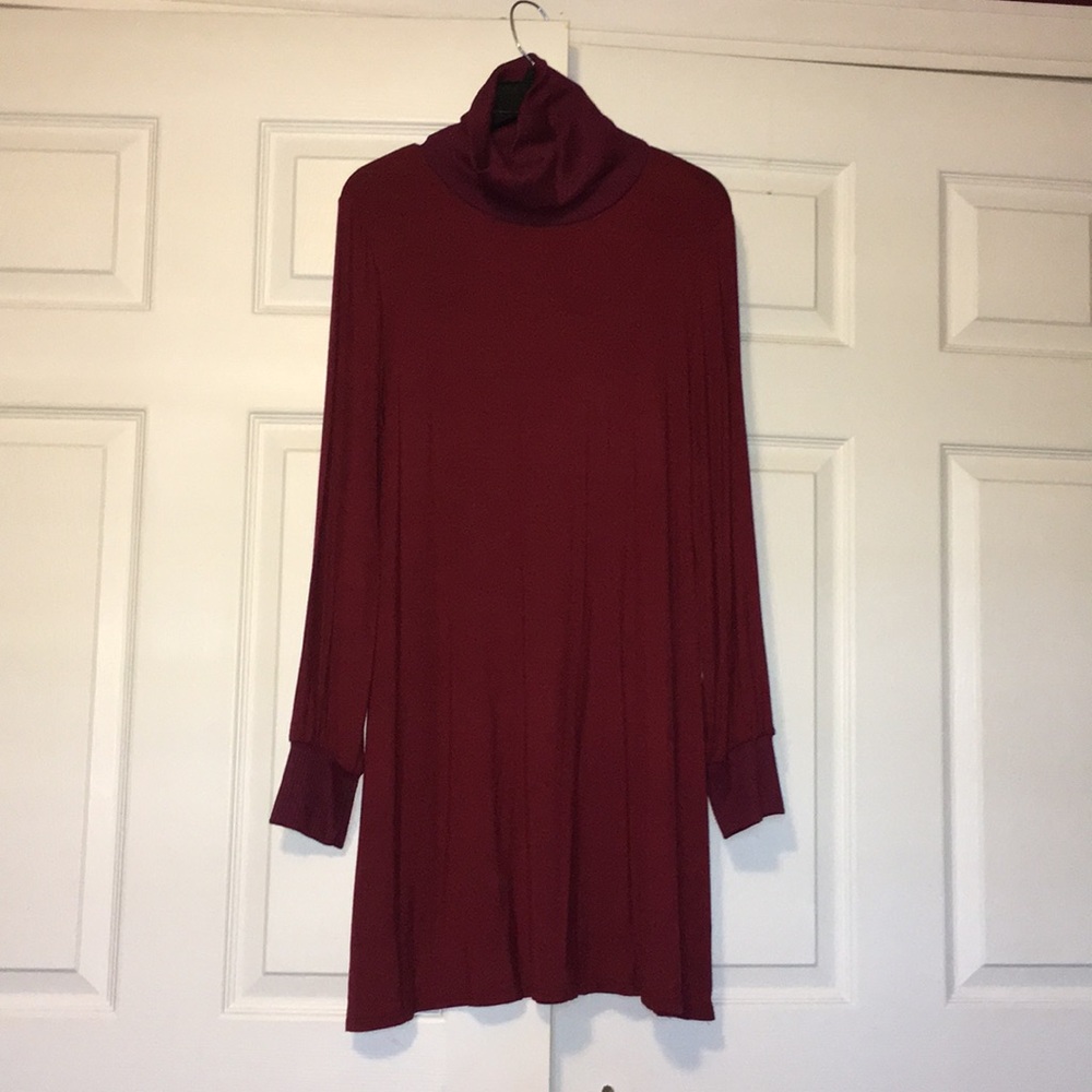 Turtleneck dress